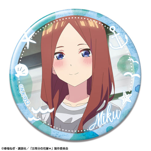 『五等分の花嫁*』缶バッジ デザイン12(中野三玖/D)【202509再販】